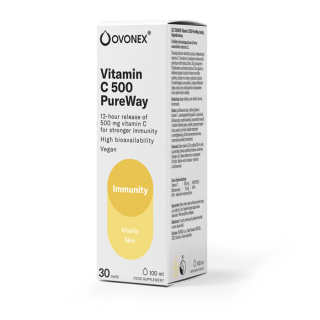 Vitamin C 500 PureWay, kapky 100 ml - Ovonex