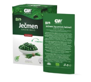 BIO Ječmen Green Ways tablety